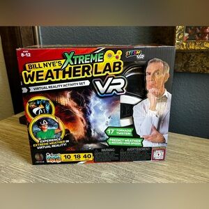 🆕 Bill Nye Xtreme Weather Lab VR Headset - Black & White